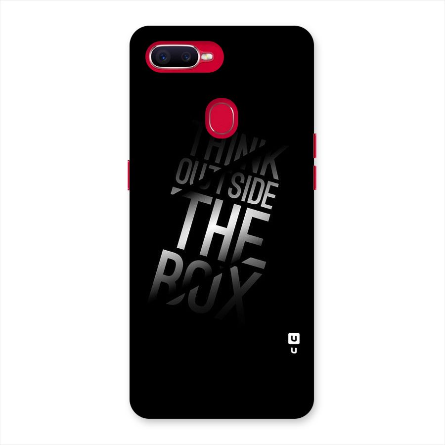 Outside The Box Back Case for Oppo F9 Pro