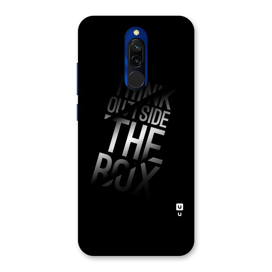 Outside The Box Back Case for Redmi 8