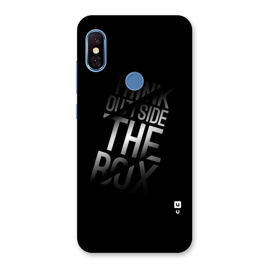 Outside The Box Back Case for Redmi Note 6 Pro