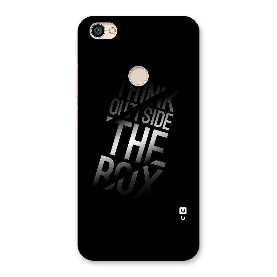 Outside The Box Back Case for Redmi Y1 2017