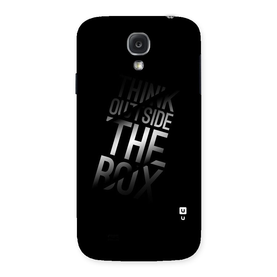 Outside The Box Back Case for Samsung Galaxy S4