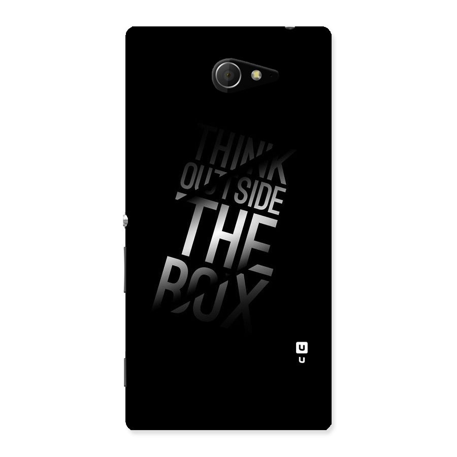 Outside The Box Back Case for Sony Xperia M2