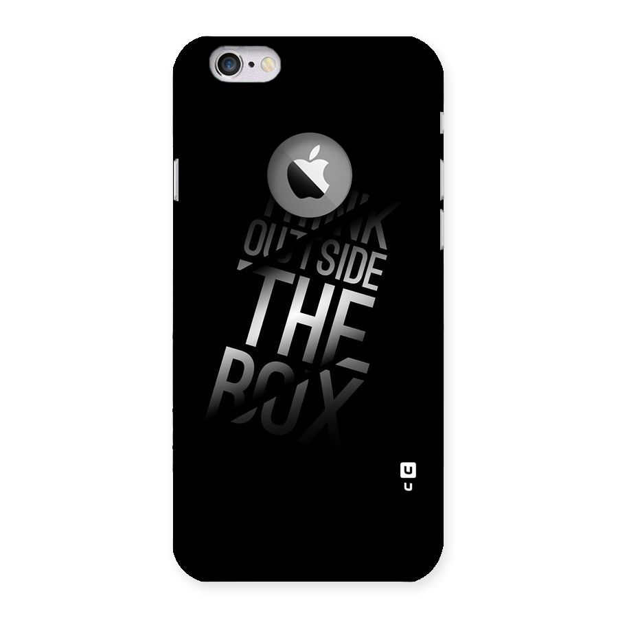 Outside The Box Back Case for iPhone 6 Logo Cut