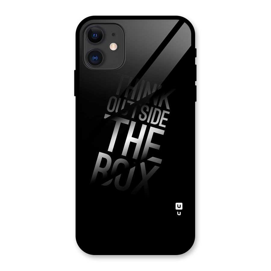 Outside The Box Glass Back Case for iPhone 11