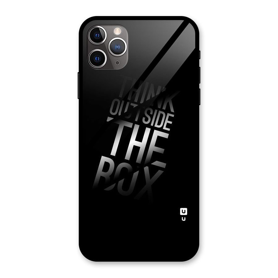 Outside The Box Glass Back Case for iPhone 11 Pro Max