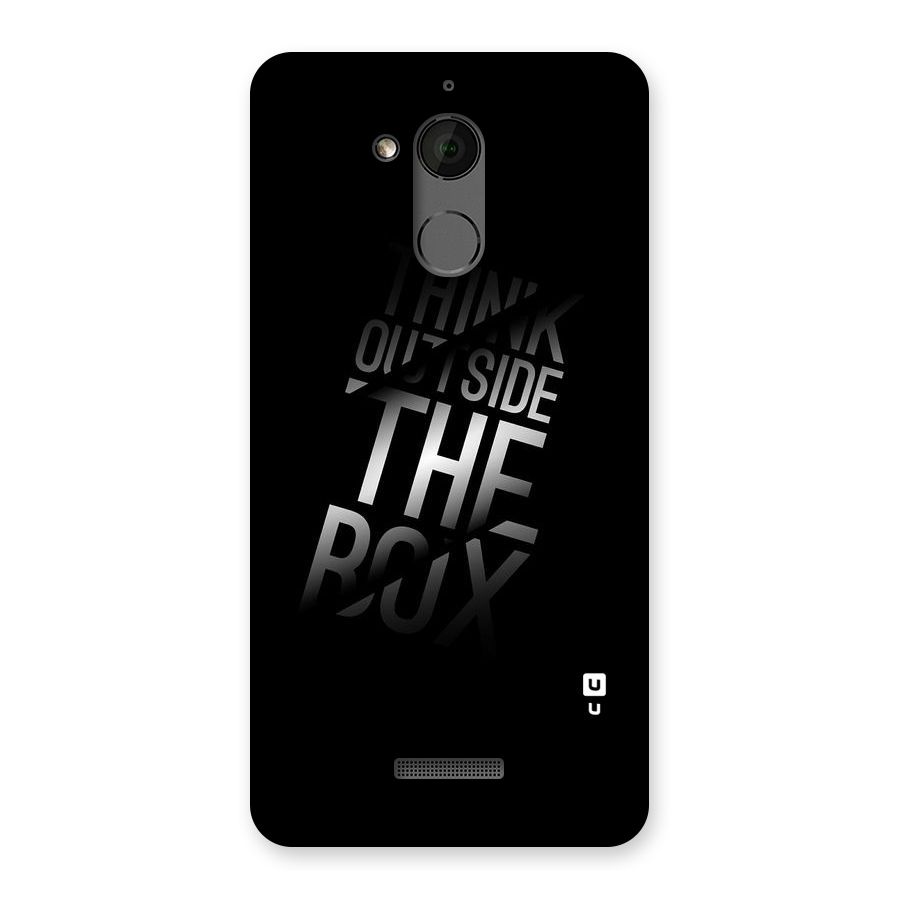 Outside The Box Thinking Back Case for Coolpad Note 5
