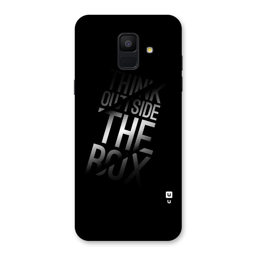 Outside The Box Thinking Back Case for Galaxy A6 (2018)