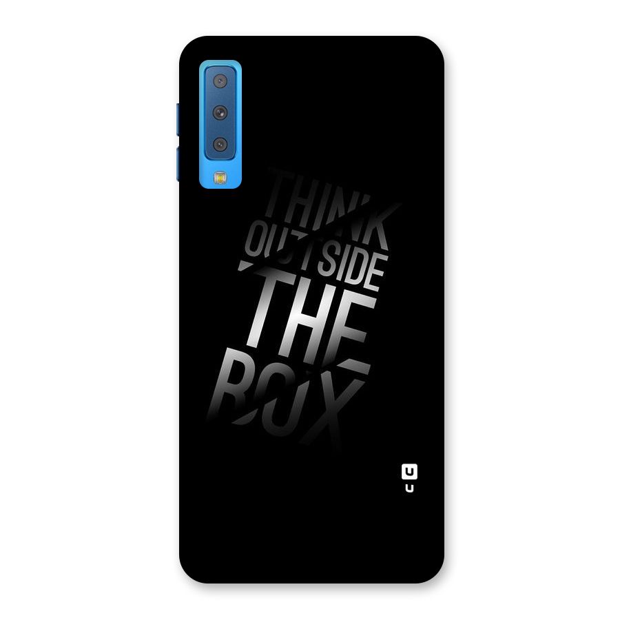 Outside The Box Thinking Back Case for Galaxy A7 (2018)
