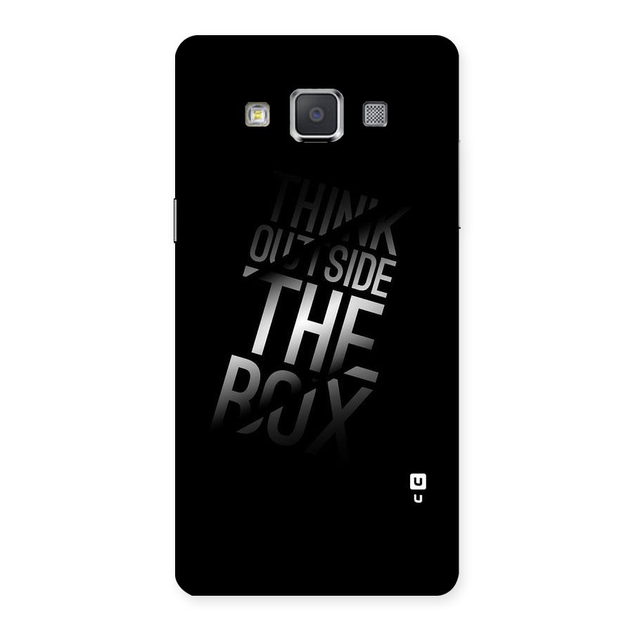 Outside The Box Thinking Back Case for Galaxy Grand Max