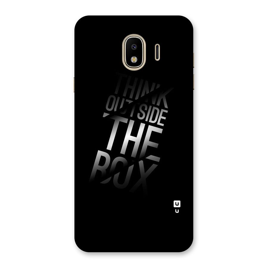 Outside The Box Thinking Back Case for Galaxy J4