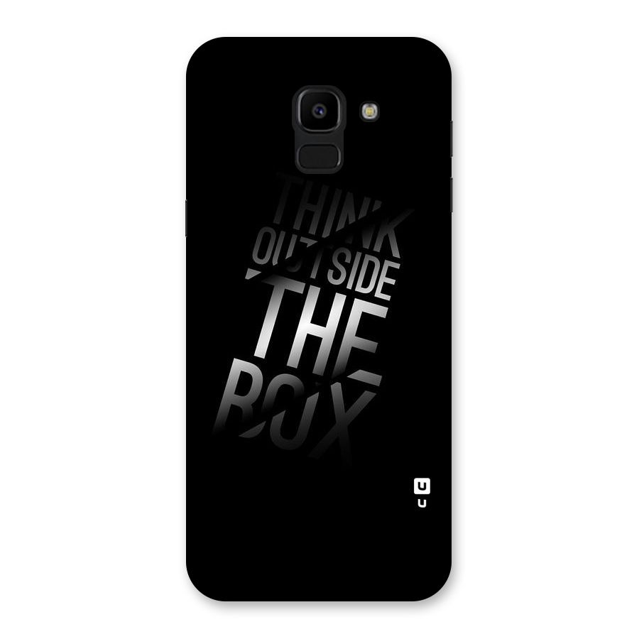 Outside The Box Thinking Back Case for Galaxy J6
