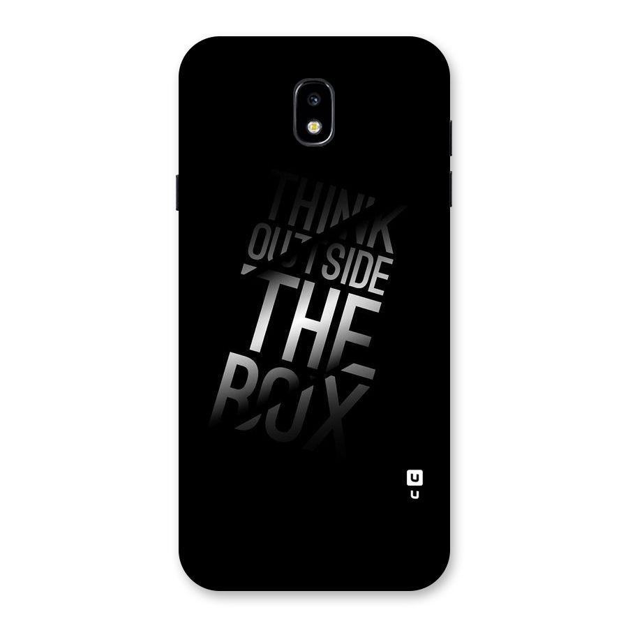 Outside The Box Thinking Back Case for Galaxy J7 Pro