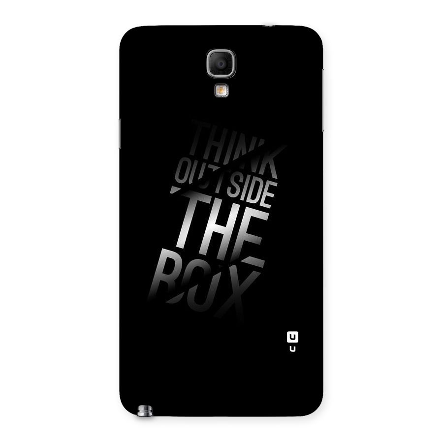 Outside The Box Thinking Back Case for Galaxy Note 3 Neo