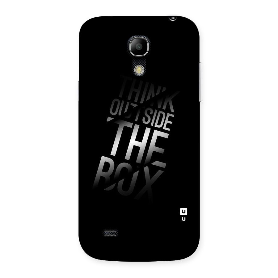 Outside The Box Thinking Back Case for Galaxy S4 Mini