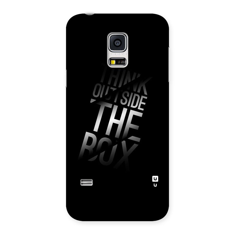 Outside The Box Thinking Back Case for Galaxy S5 Mini