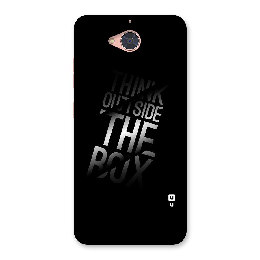 Outside The Box Thinking Back Case for Gionee S6 Pro