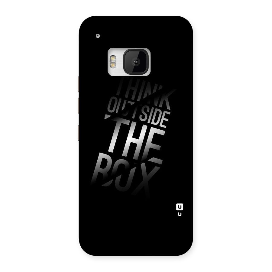 Outside The Box Thinking Back Case for HTC One M9