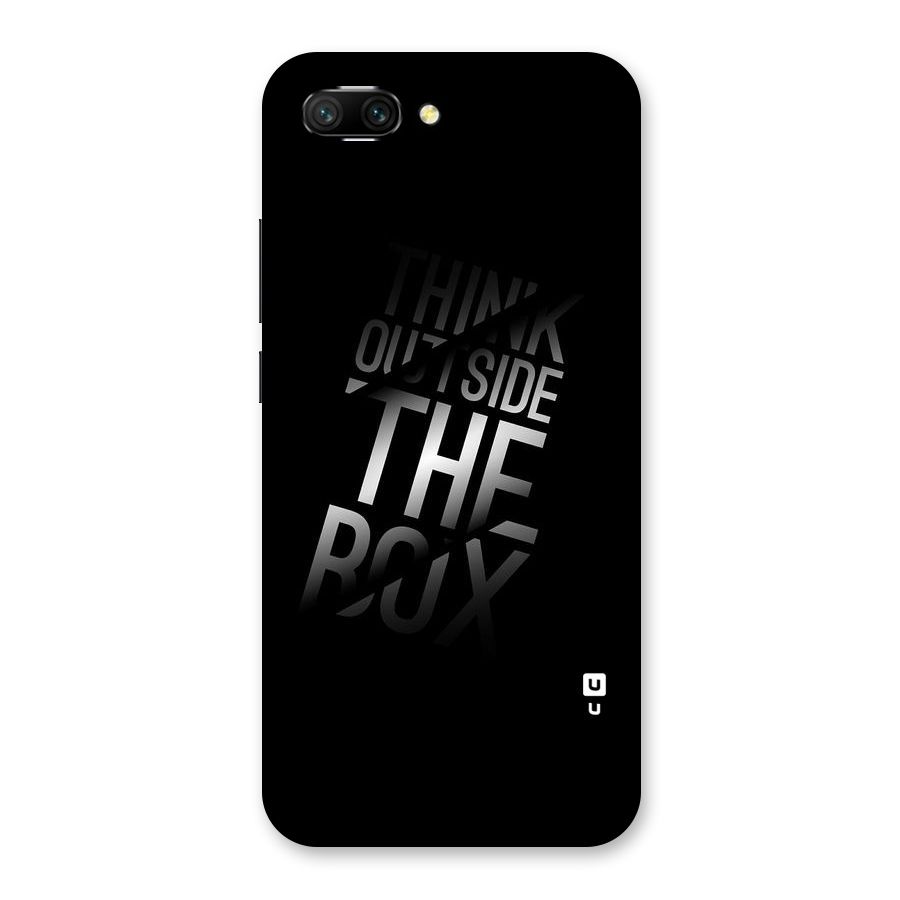 Outside The Box Thinking Back Case for Honor 10