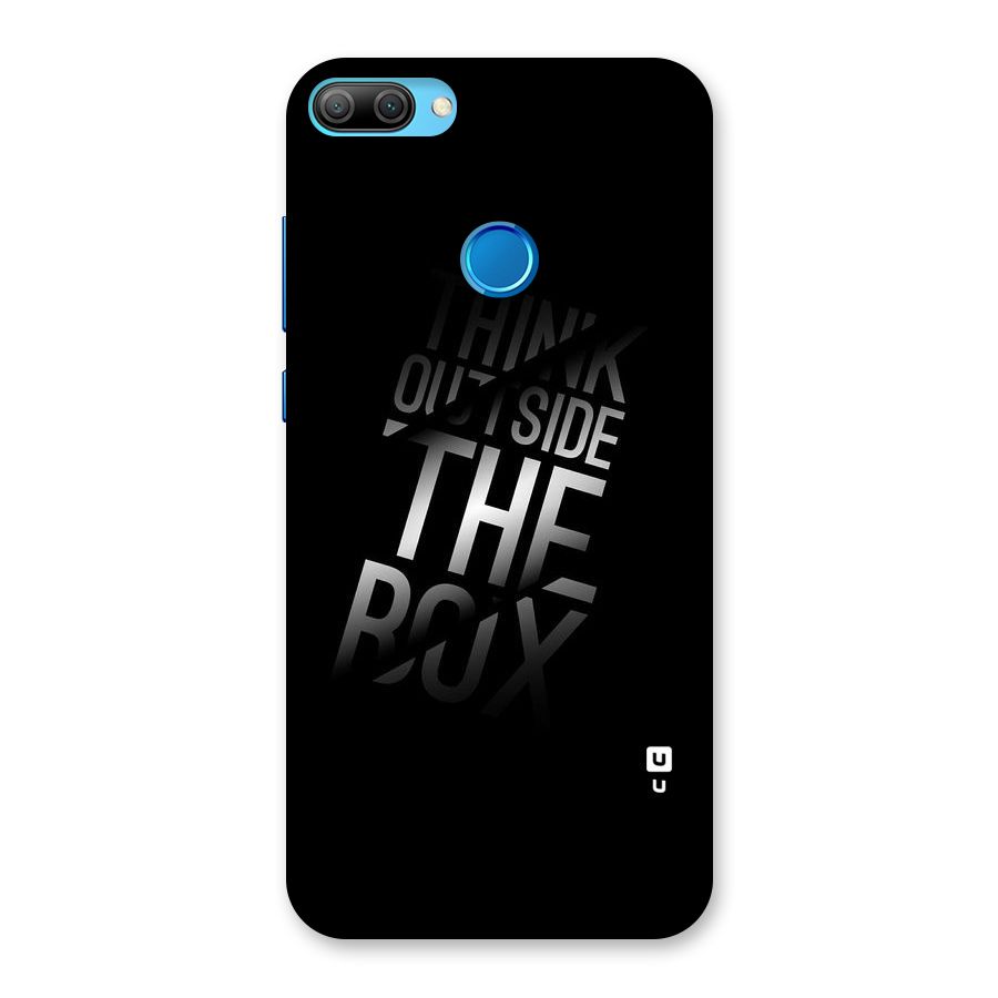Outside The Box Thinking Back Case for Honor 9N