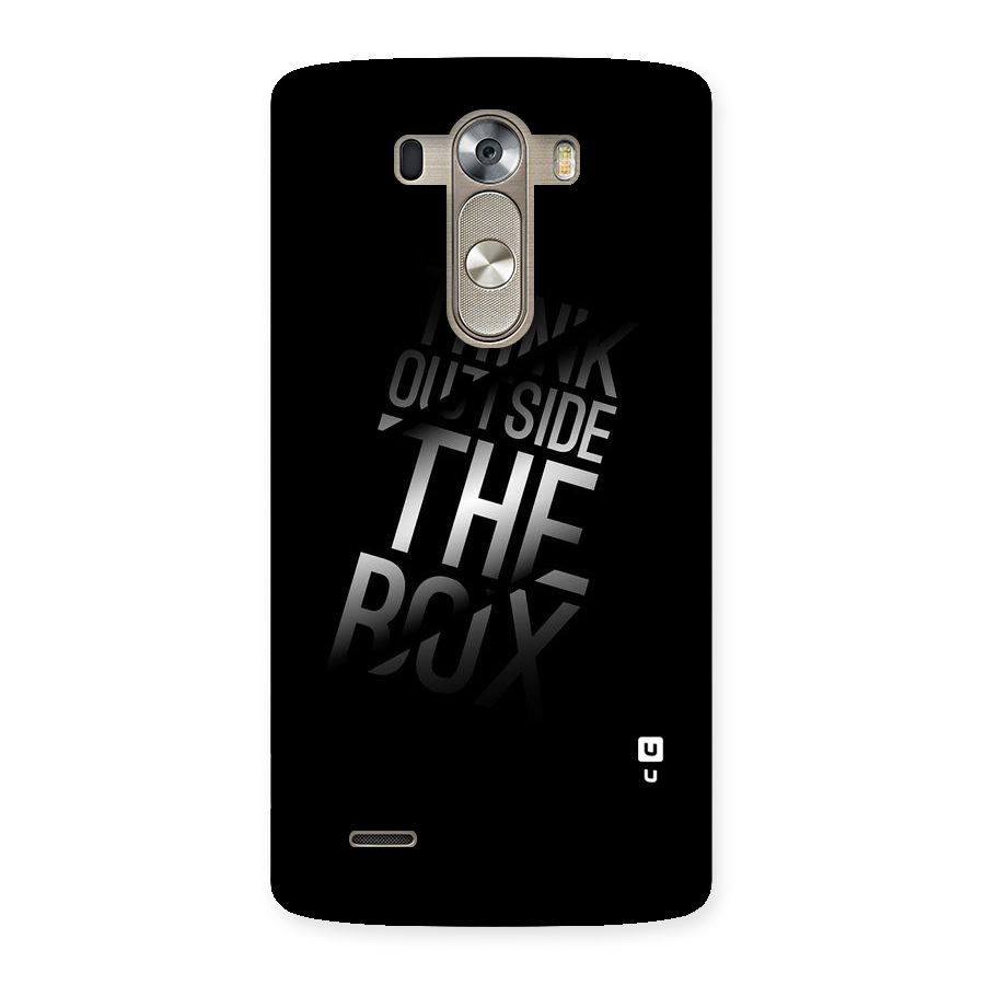 Outside The Box Thinking Back Case for LG G3