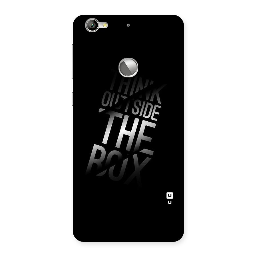 Outside The Box Thinking Back Case for LeTV Le 1s