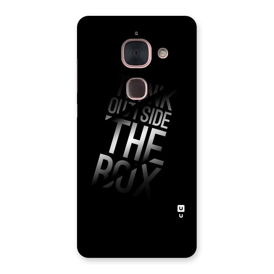 Outside The Box Thinking Back Case for Le Max 2
