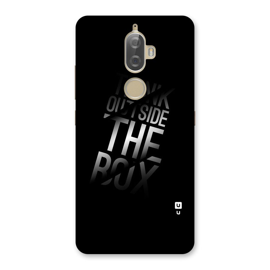 Outside The Box Thinking Back Case for Lenovo K8 Plus