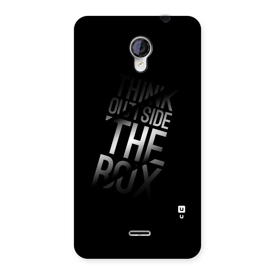 Outside The Box Thinking Back Case for Micromax Unite 2 A106