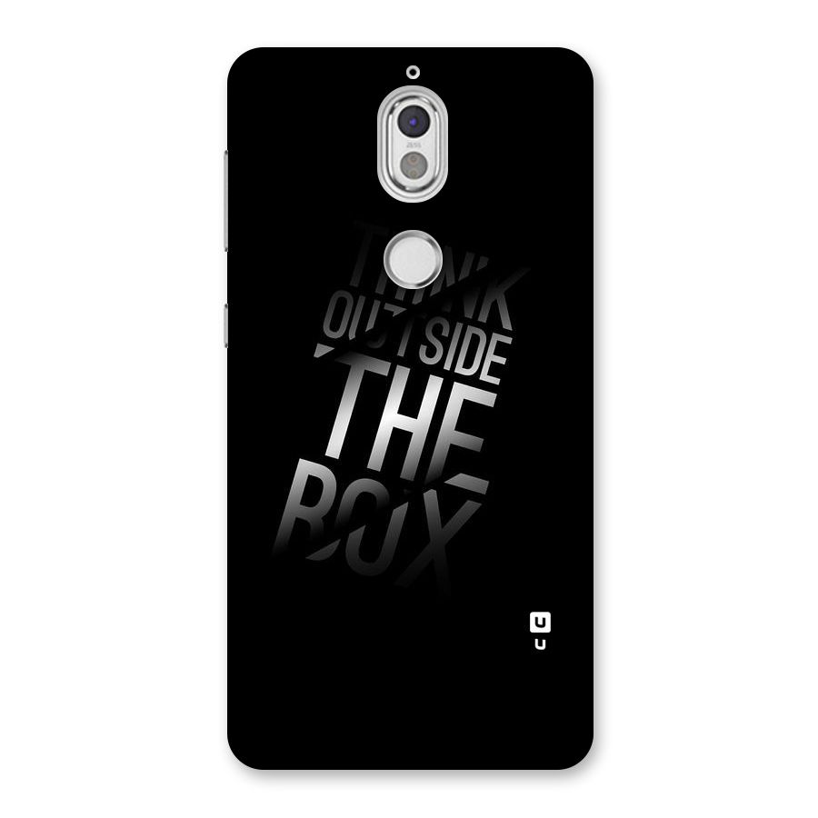 Outside The Box Thinking Back Case for Nokia 7