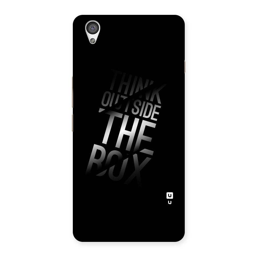 Outside The Box Thinking Back Case for OnePlus X