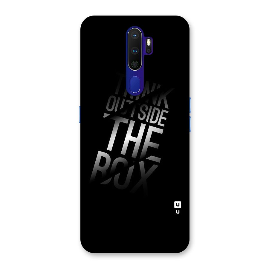 Outside The Box Thinking Back Case for Oppo A9 (2020)