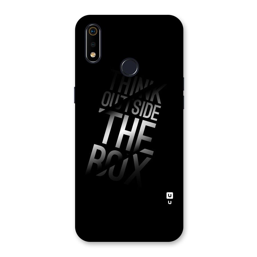 Outside The Box Thinking Back Case for Realme 3i