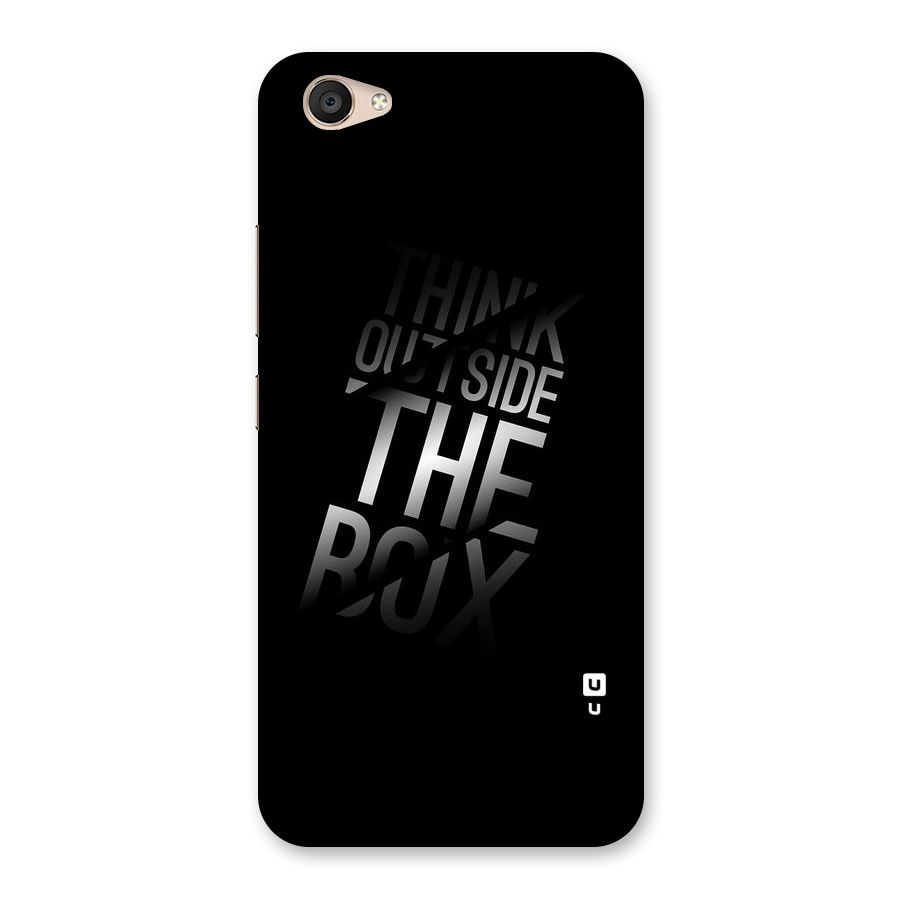 Outside The Box Thinking Back Case for Vivo V5 Plus