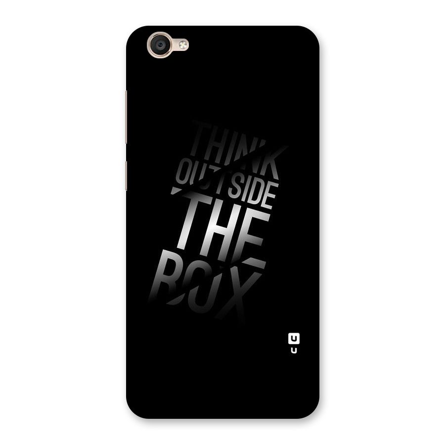 Outside The Box Thinking Back Case for Vivo Y55s