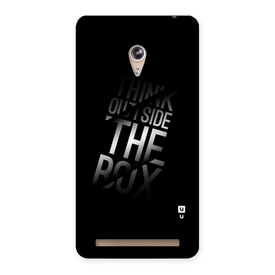 Outside The Box Thinking Back Case for Zenfone 6