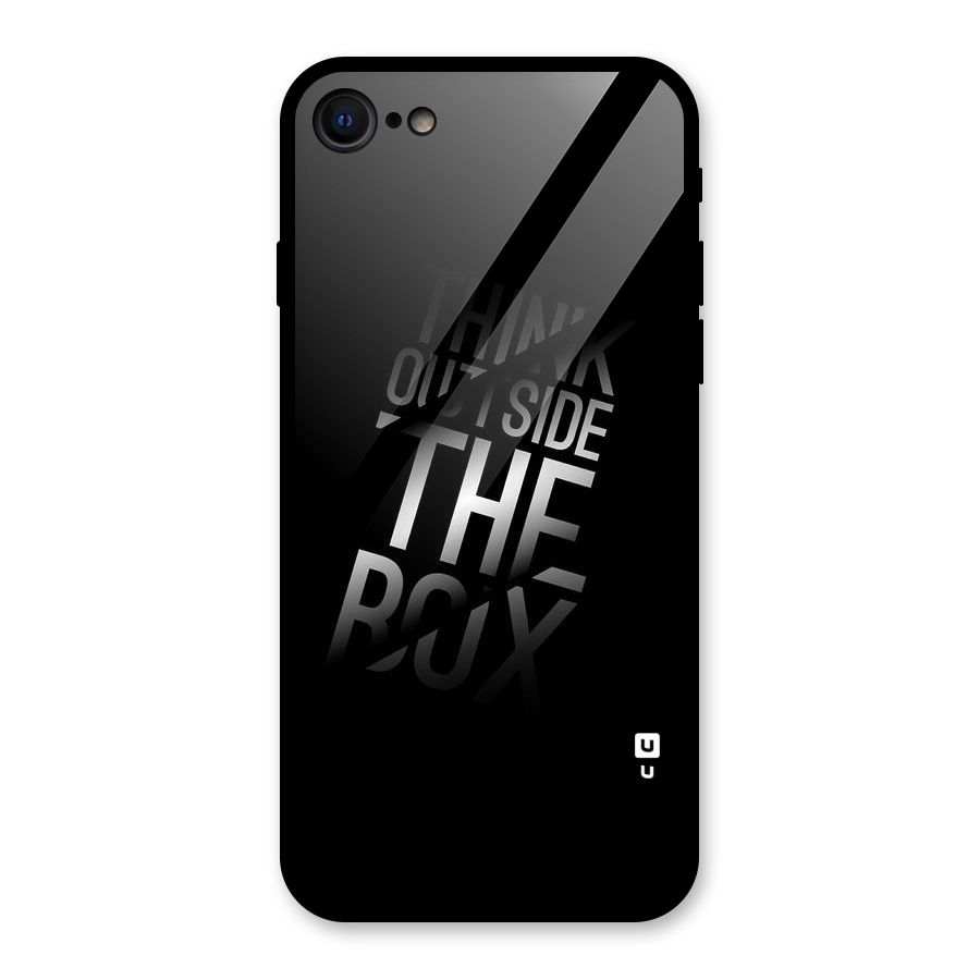 Outside The Box Thinking Glass Back Case for iPhone 7