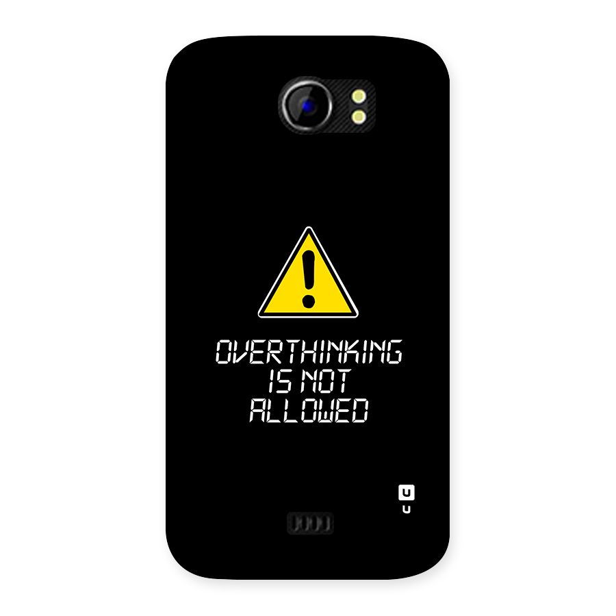 Over Thinking Back Case for Canvas 2 A110