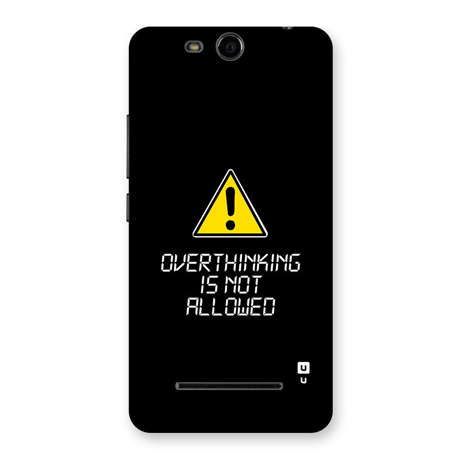 Over Thinking Back Case for Canvas Juice 3 Q392