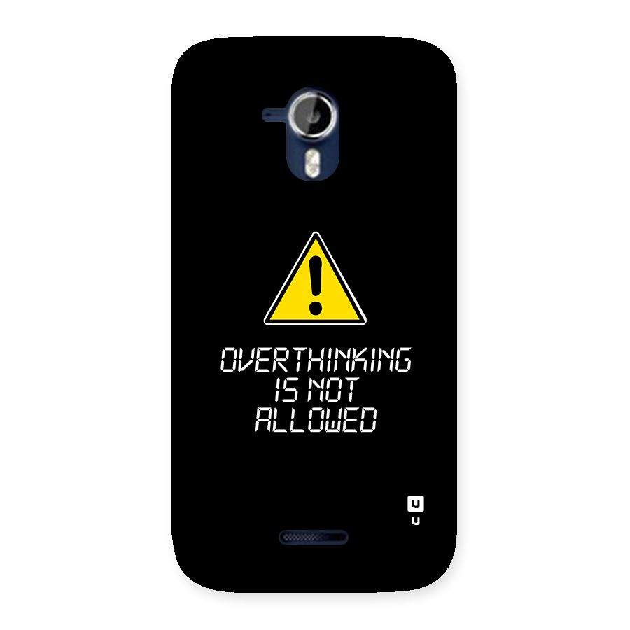 Over Thinking Back Case for Canvas Magnus A117