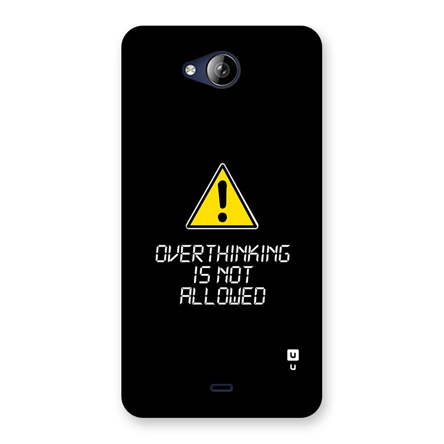 Over Thinking Back Case for Canvas Play Q355