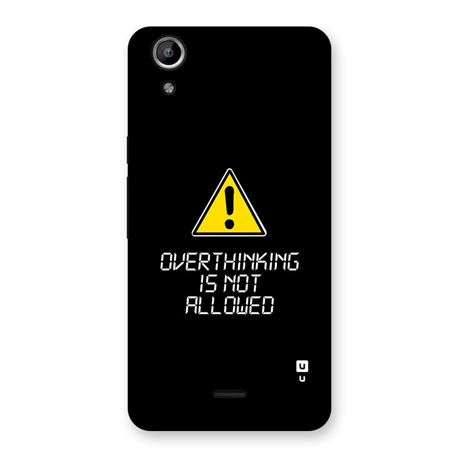 Over Thinking Back Case for Canvas Selfie Lens Q345