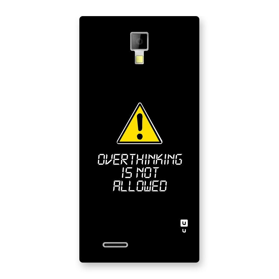 Over Thinking Back Case for Canvas Xpress A99