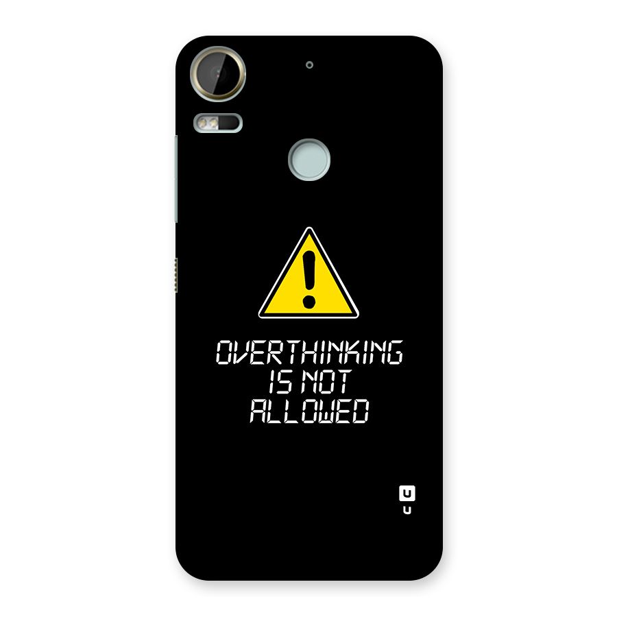Over Thinking Back Case for Desire 10 Pro