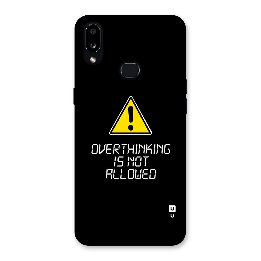 Over Thinking Back Case for Galaxy A10s