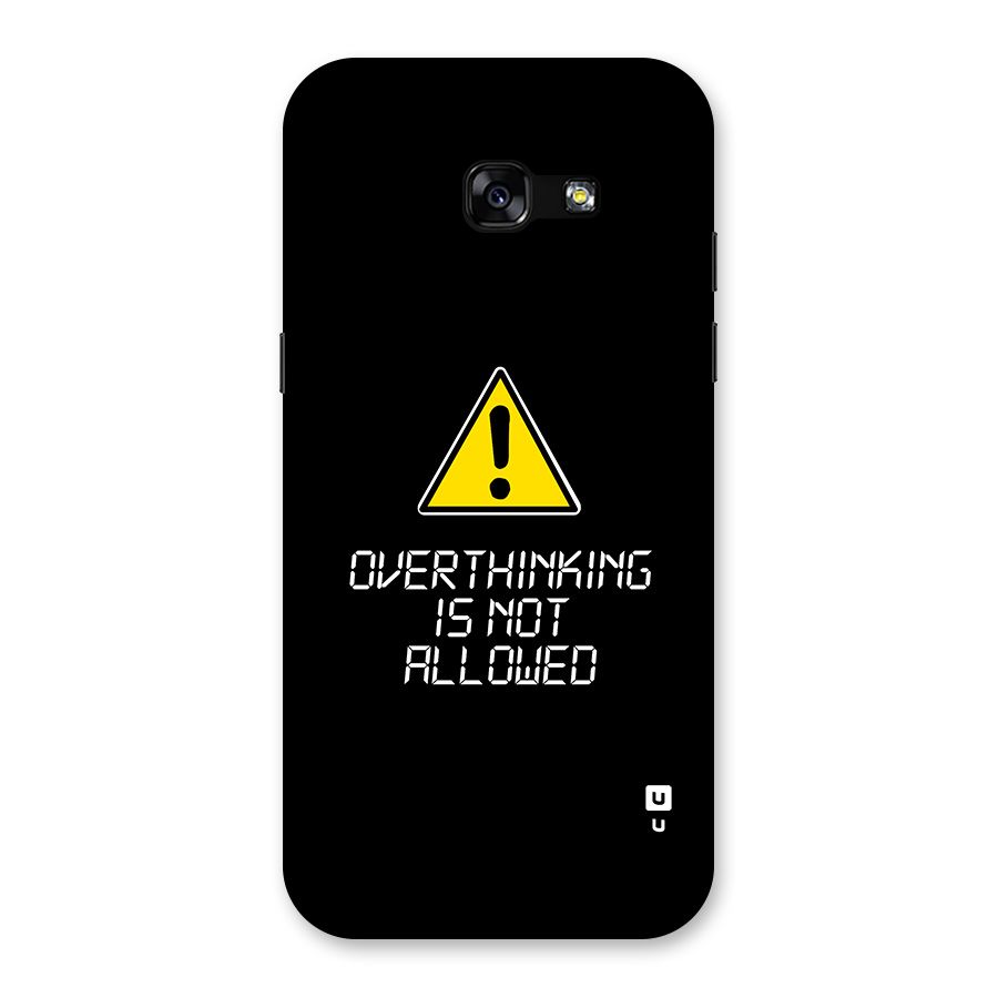 Over Thinking Back Case for Galaxy A5 2017