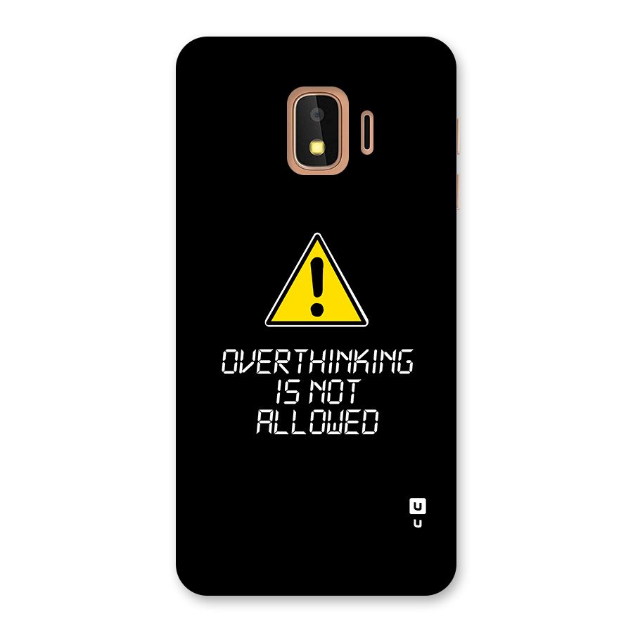 Over Thinking Back Case for Galaxy J2 Core