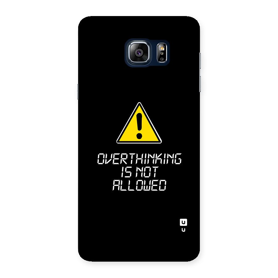 Over Thinking Back Case for Galaxy Note 5