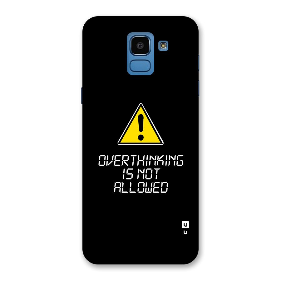 Over Thinking Back Case for Galaxy On6