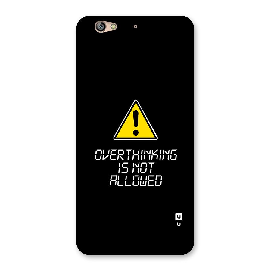 Over Thinking Back Case for Gionee S6