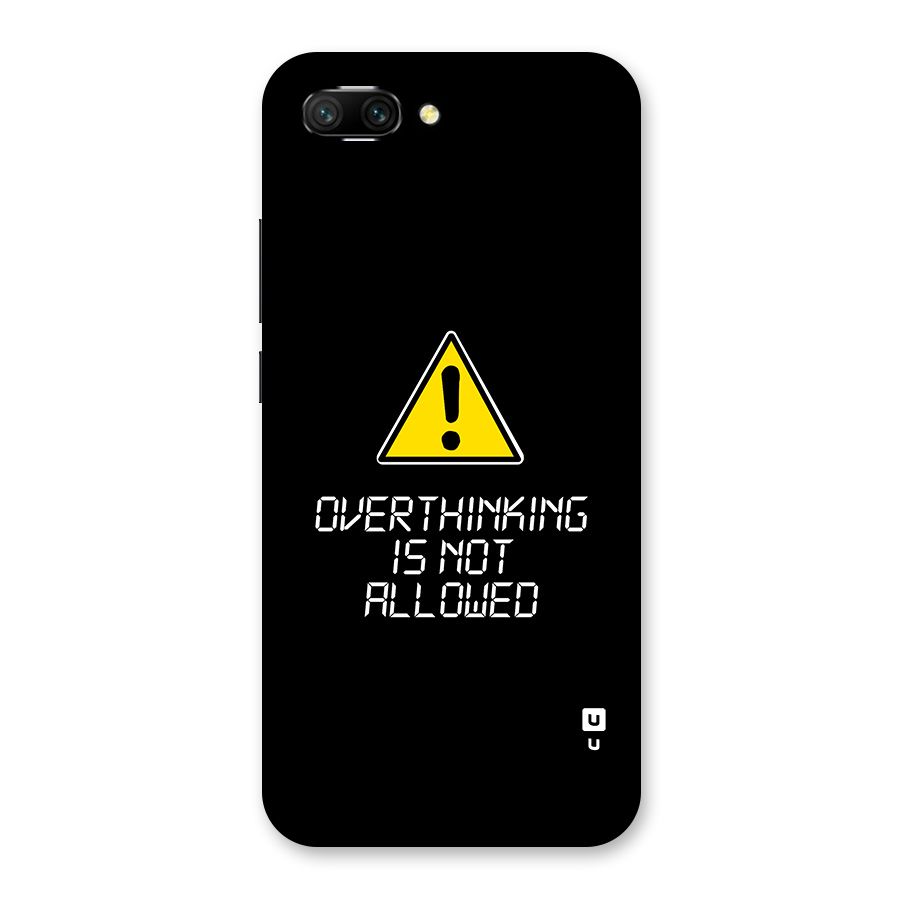 Over Thinking Back Case for Honor 10